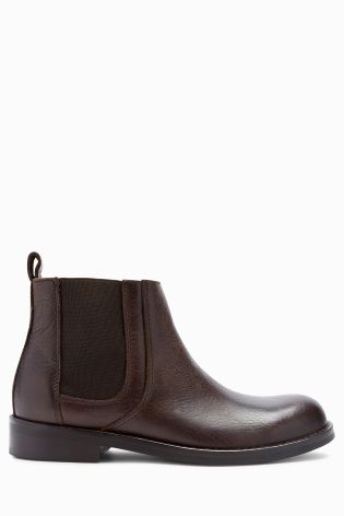 Brown Leather Chelsea Boot (Older Boys)